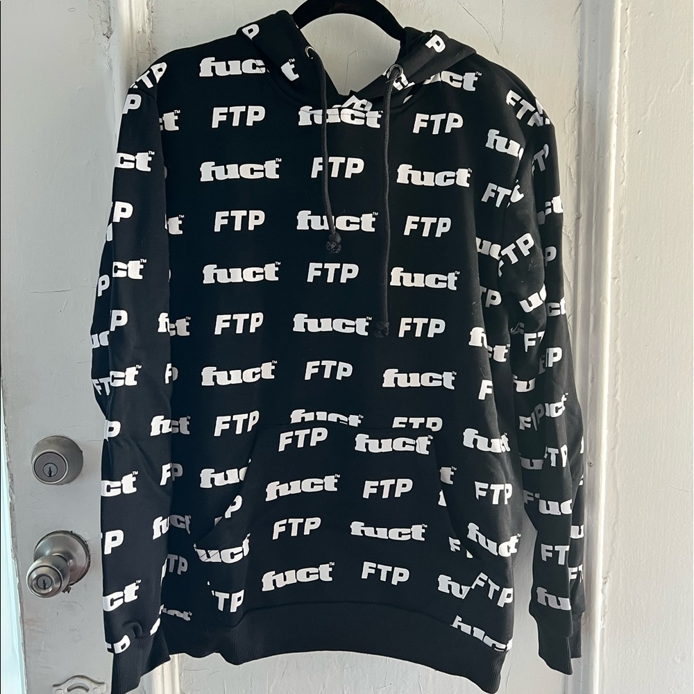 *RARE* FTP X FUCT HOODIE